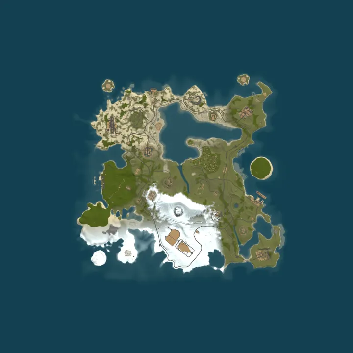 Map of RUSTY RAIDERS Map Test
