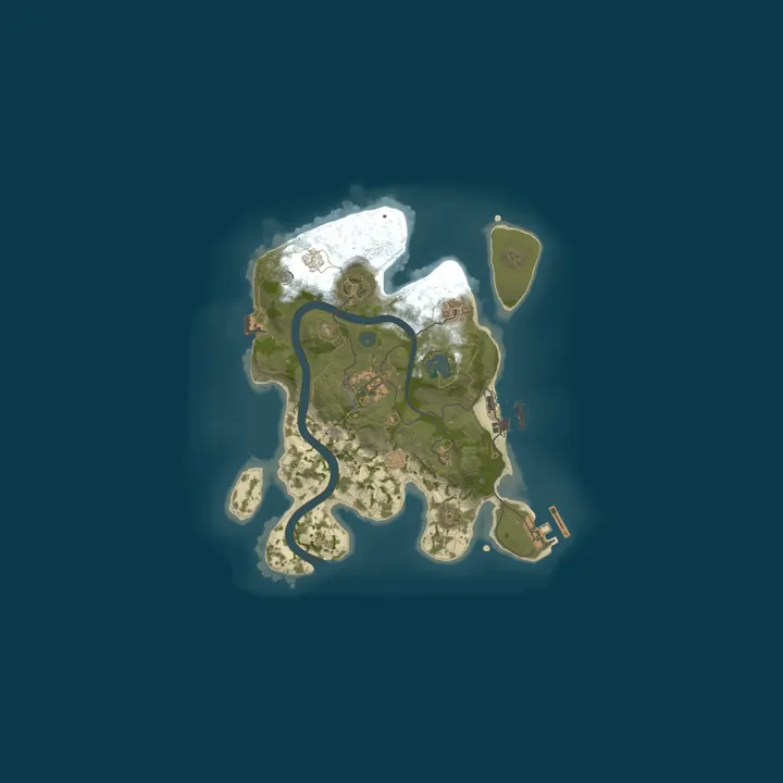 Map of Test Server for Halo and Red