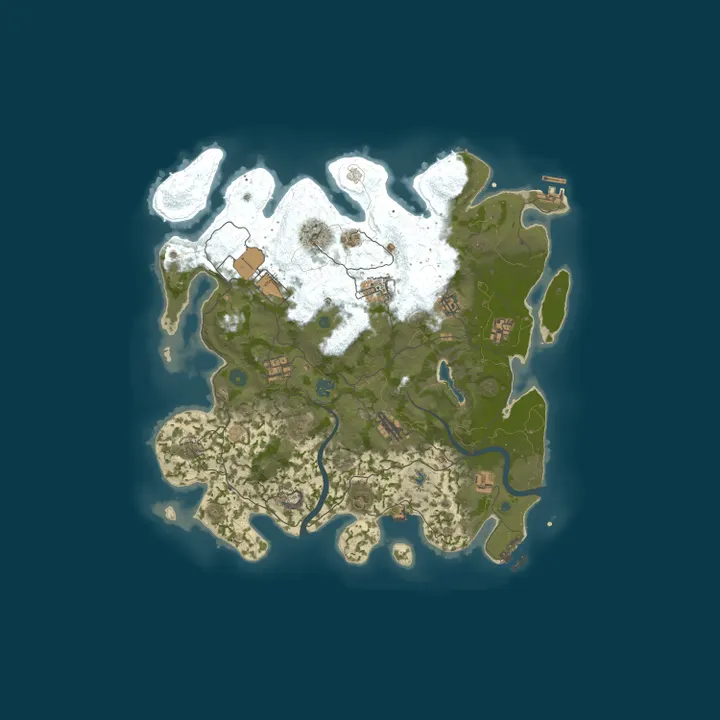 Map of Quamtillion Isles