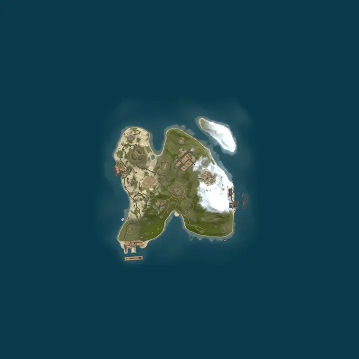 Map of QbanSMP