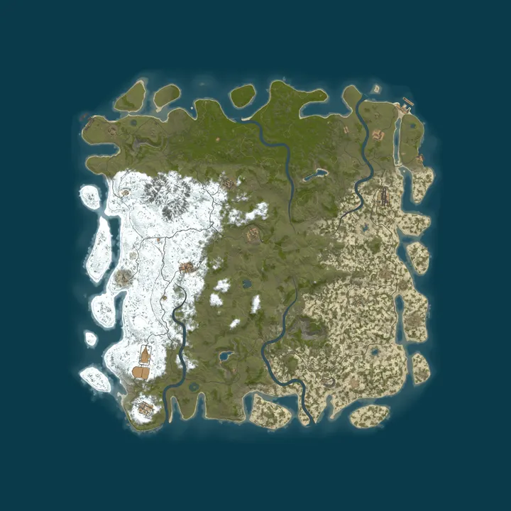 Map of Correll Drifters