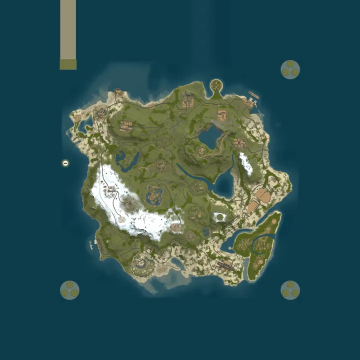 Map of A Rust Server
