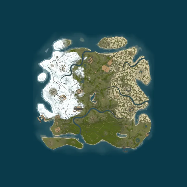 Map of ! [EU|NL|DE|BE|UK] RUSTYVENTURE Official Max4K+