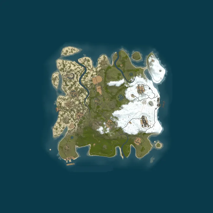 Map of EPICRUST x2/x4 Сервер для Новичков WIPE 02.10