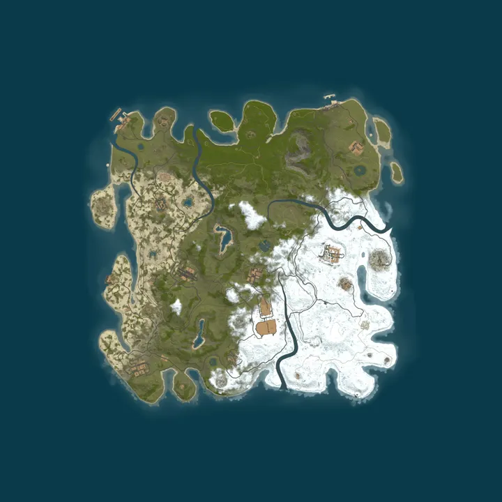 Map of [RU] YOBA | rate x2 | kits | stacks | anti offline raid