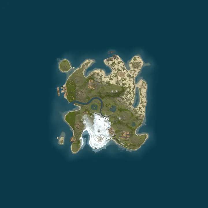 Map of ANARCHIST x3 | NO RULES | LOOT+ | SMALL MAP | FUN | WEEKLY