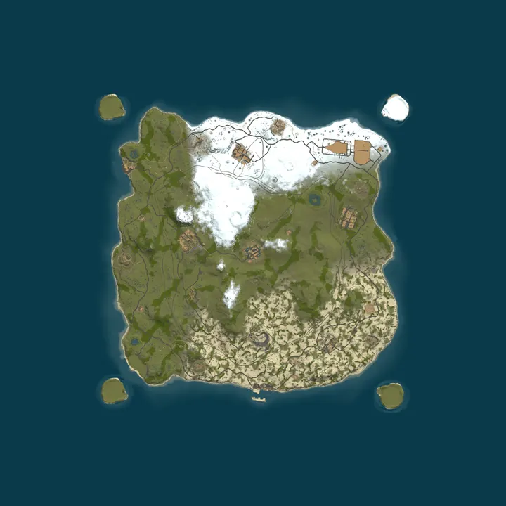 Map of [DK][NORDIC]Phoenix PvE 2x|#1 Custom Helis|Events|RP|Monthly