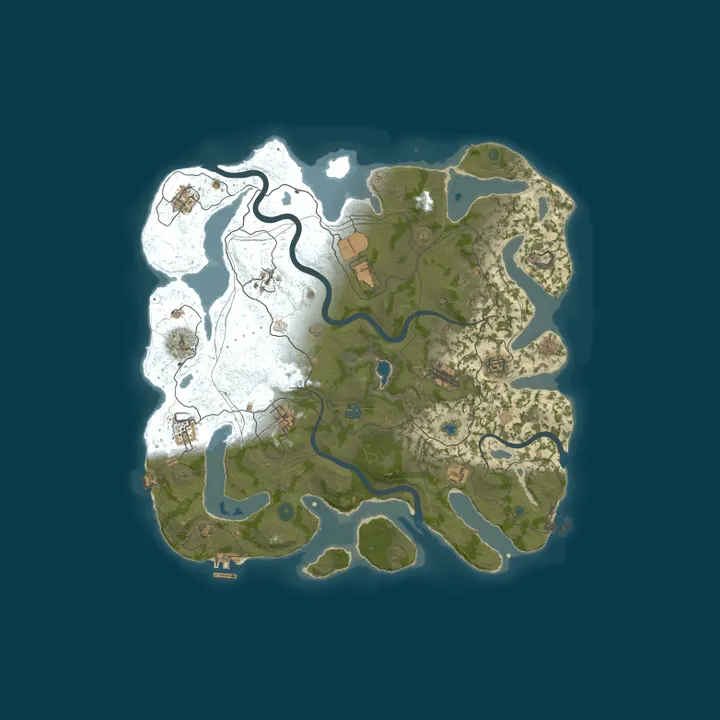 Map of МОСКОВСКИЙ | VANILLA 2x | НОВИЧОК 01.10