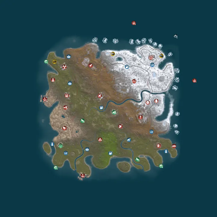 Map of Magic Rust #18 — Vanilla 2x | Baйп 07.10