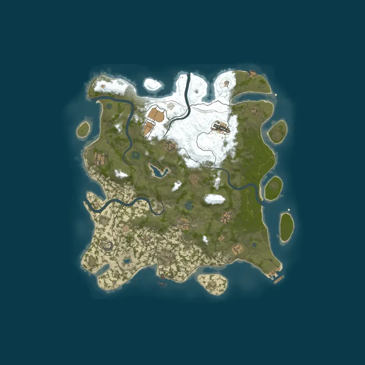 Map of 404 RUST /ДЛЯ НОВИЧКОВ /ПИТЕРСКИЙ 03.10