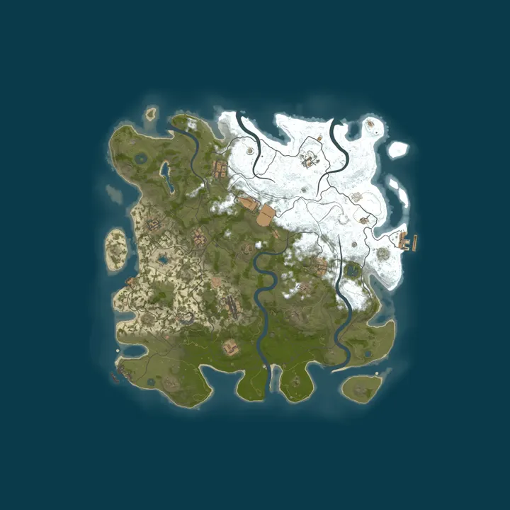 Map of 404 RUST /ДЛЯ НОВИЧКОВ /СИБИРСКИЙ 04.10