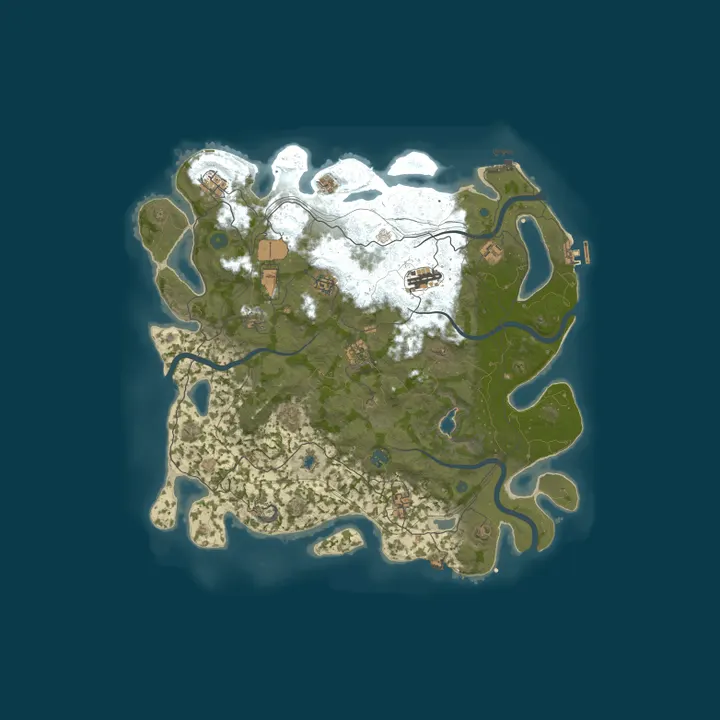 Map of 404 RUST /ДЛЯ НОВИЧКОВ /РОССИЙСКИЙ 05.10