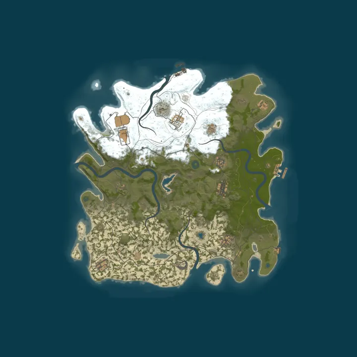 Map of RUST ROOM 1.5x | SATURDAY | Wipe 03.10