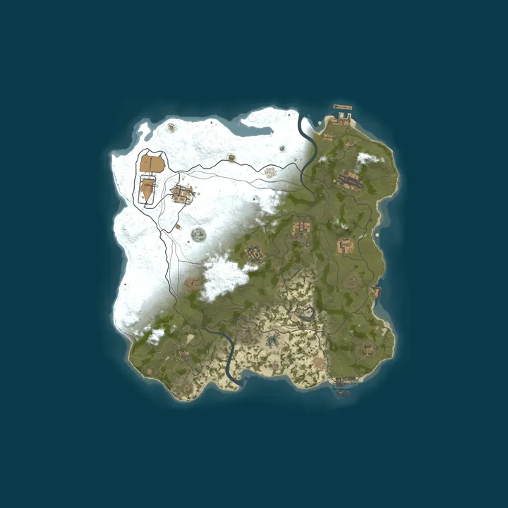 Map of MIRAGE RUST | SATURDAY SOLO/DUO/TRIO 2x | Wipe 03.10