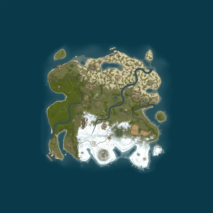 Map of Nexis ZA 10x - PVP | KITS | EVENTS