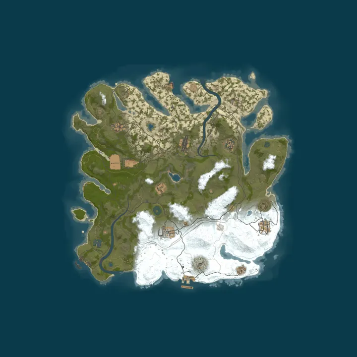 Map of Rust4Noobs | Solo/Duo/Trio | Vanilla Monthly | No BP Wipe