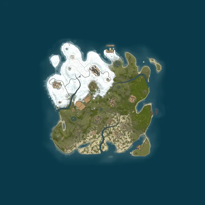 Map of RustGETON