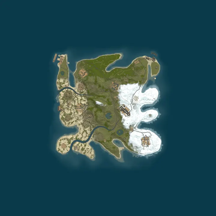 Map of [EU] Renewal Rust | Test Server 1