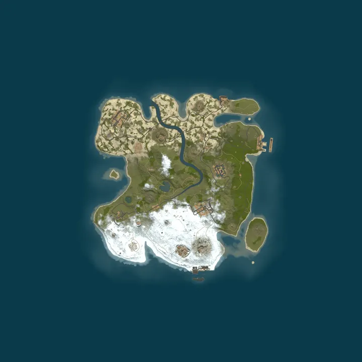 Map of [EU] Renewal Rust #3 | 2x Solo / Duo / Trio