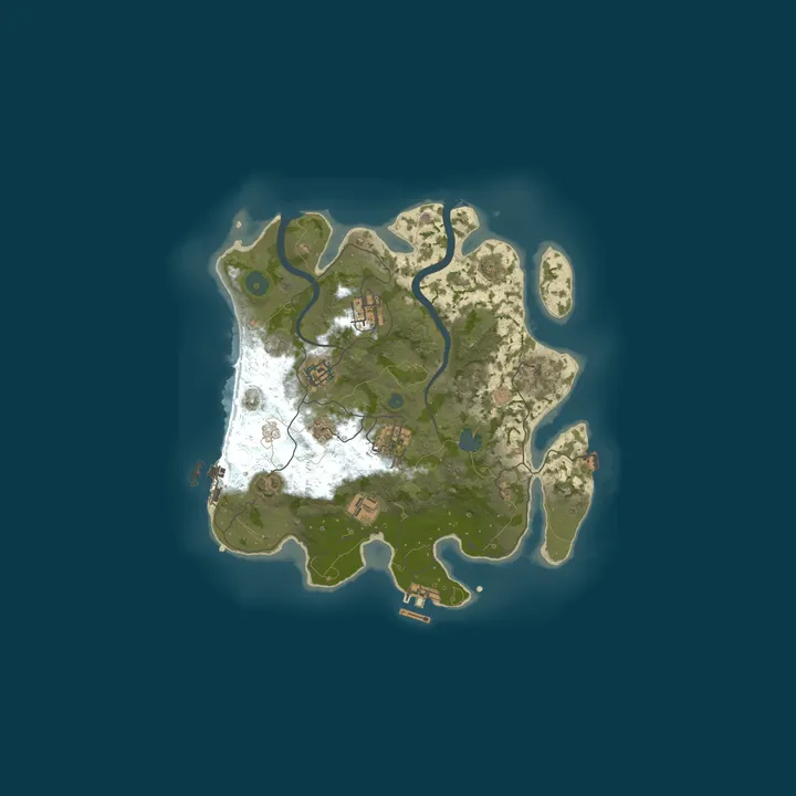 Map of [EU] Renewal Rust #3 | 2x Solo / Duo / Trio - Mondays