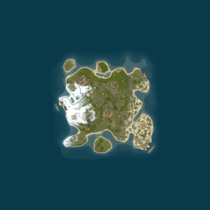 Map of Bestrust Solo/Duo/Trio 2x #8 | JUST FULLWIPED 07.10 10/07