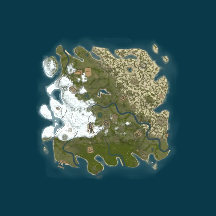 Map of Rustyfarians PVE 2x - |Kits|TP|Custom Plugins|Purge