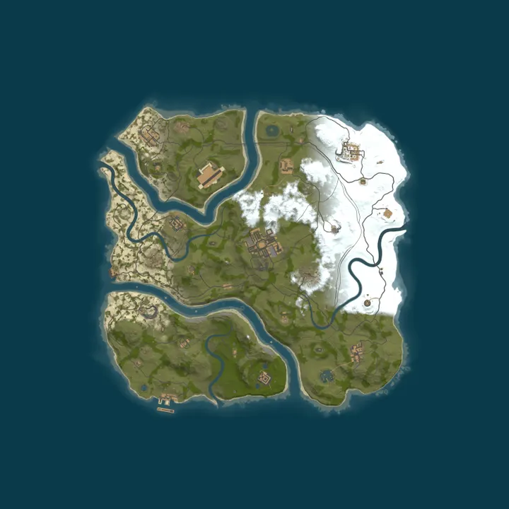 Map of -2Stoned 2x | Monthly | Solo/Duo/Trios | Beginner Friendly | Lo