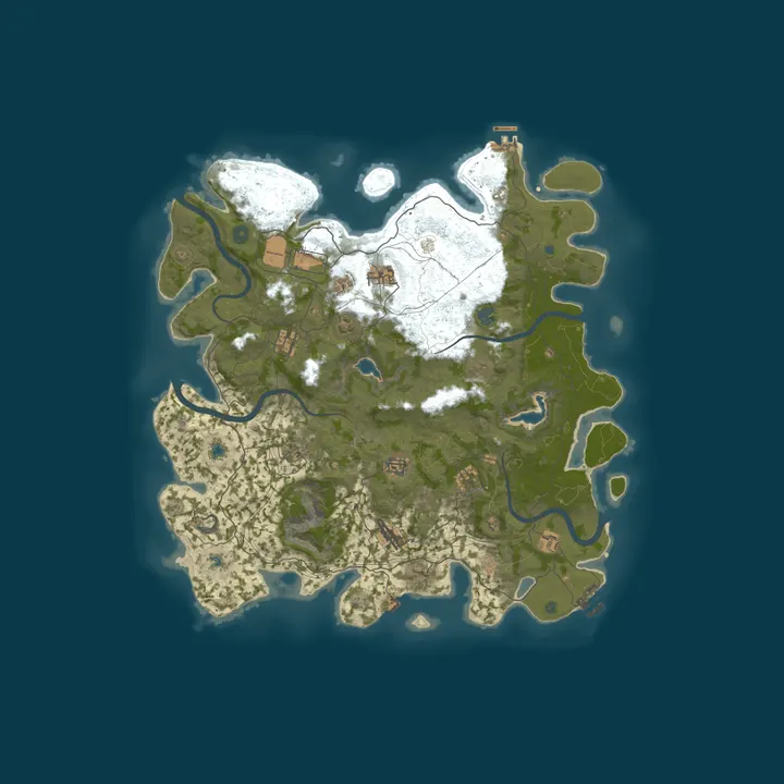 Map of [PL] Polish Island Raidbases Bots