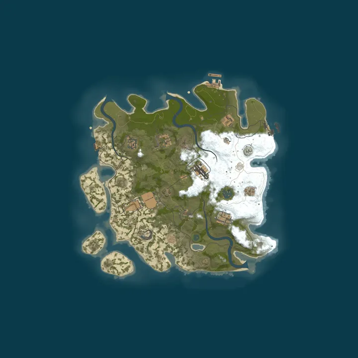 Map of BondyGaming Rust