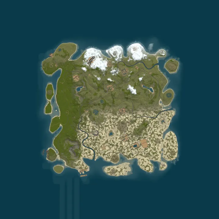 Map of Noob Friendly PVE Server