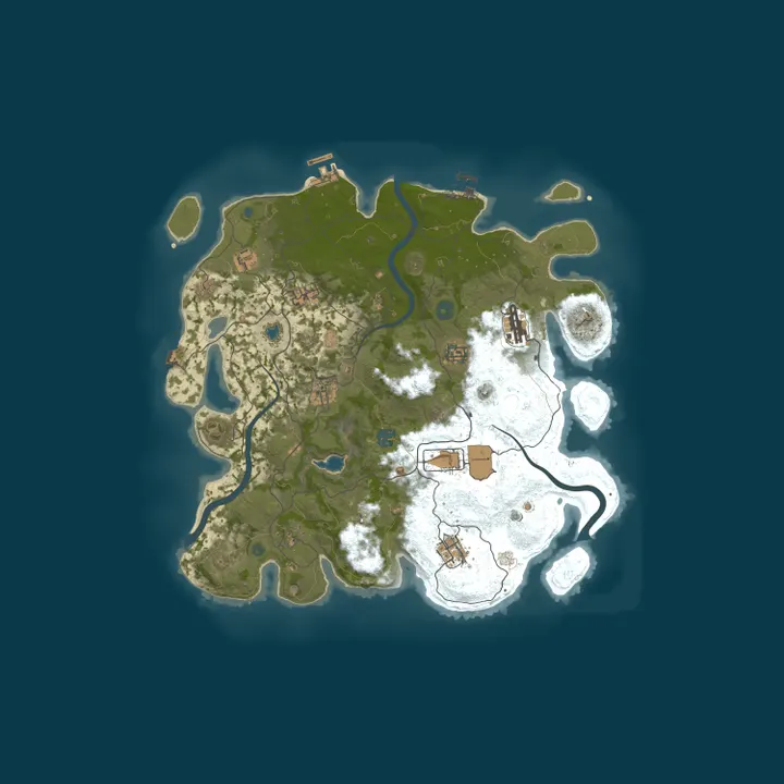 Map of #3 [RU] ДЛЯ НОВИЧКОВ X2|MAX3|ORP|SHOP|R7ZONE.RU