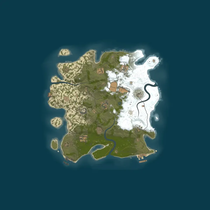 Map of [EU] SwedishFika 2x Vanilla Main