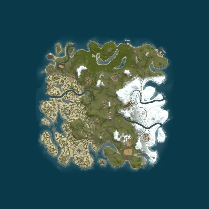 Map of [ESP] NOVA RUST PVE [Events|Raids|Boss|Quest|SkillTree][FULLWIP