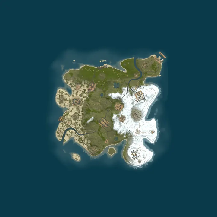 Map of Rusterra | X5 | Noob Friendly
