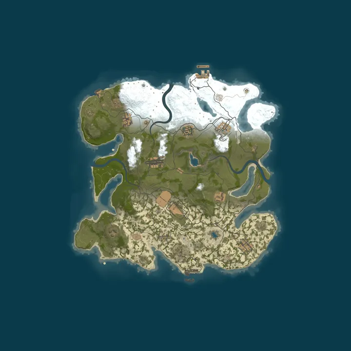 Map of EU Vex.gg 2x Solo Only | 50% Upkeep | JUST WIPED | Max 1 | x2