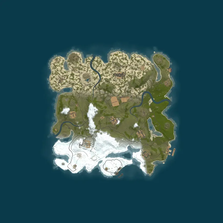 Map of EU Vex.gg 2x Solo/Duo/Trio | Shared BPs | 50% Upkeep | Best x2