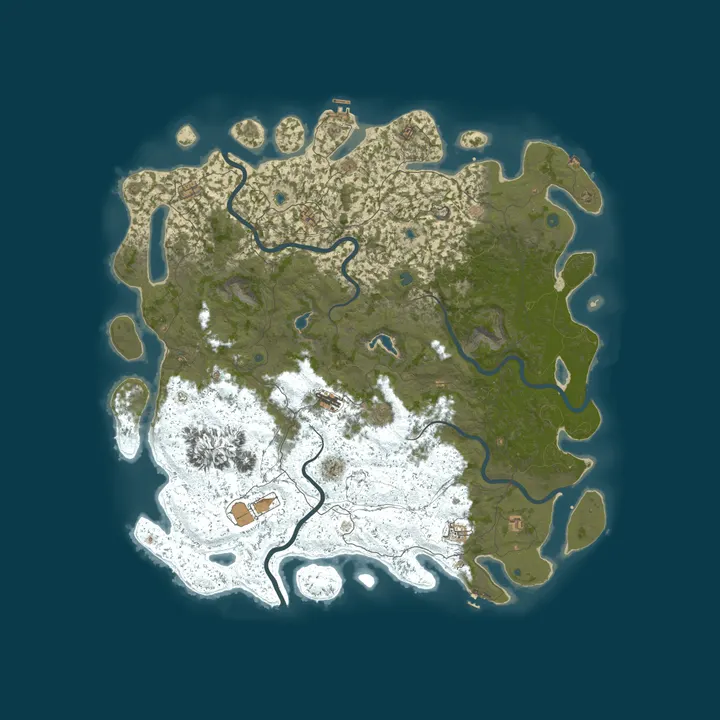 Map of Rust server