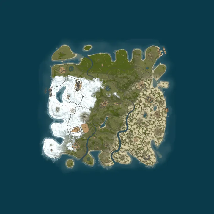 Map of CANARIAS GAMING & FRIENDS - MONTHLY WIPE - LOW POP - ONLY PRO'S