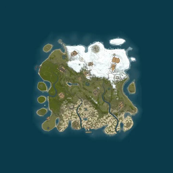 Map of Ferrum | Solo only | Monthly | No Bp wipe | 50% Upkeep