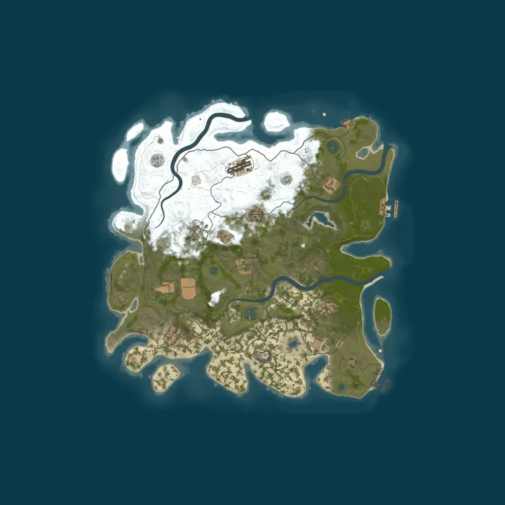 Map of EU FuX-Gaming | 2X | Solo/Duo | Zombies | Custom Events | Weekl