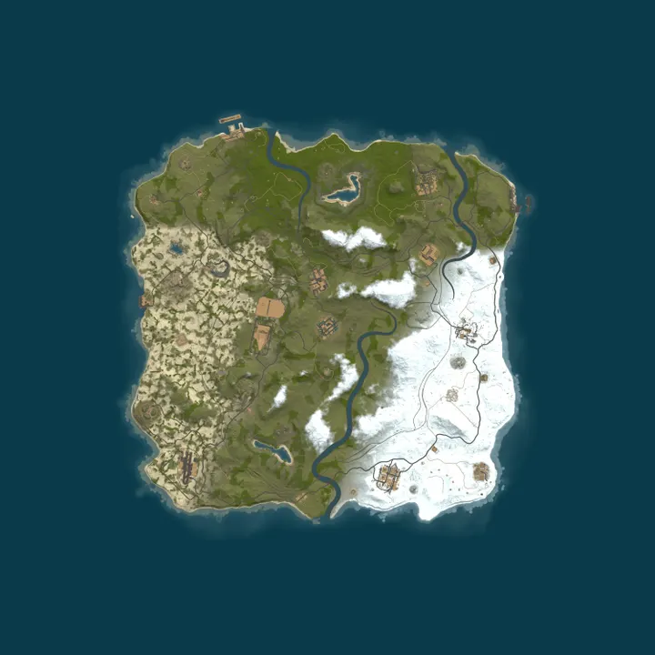 Map of grubba 2 server