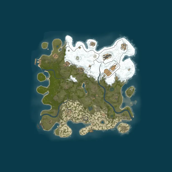 Map of 4FRENS |US|SOUTH|1X|MONTHLY