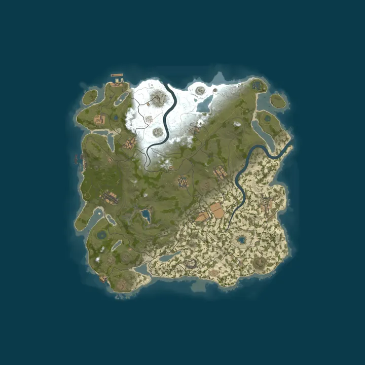 Map of Rusty Rascals | Map Preview 1 | Solo Monthly