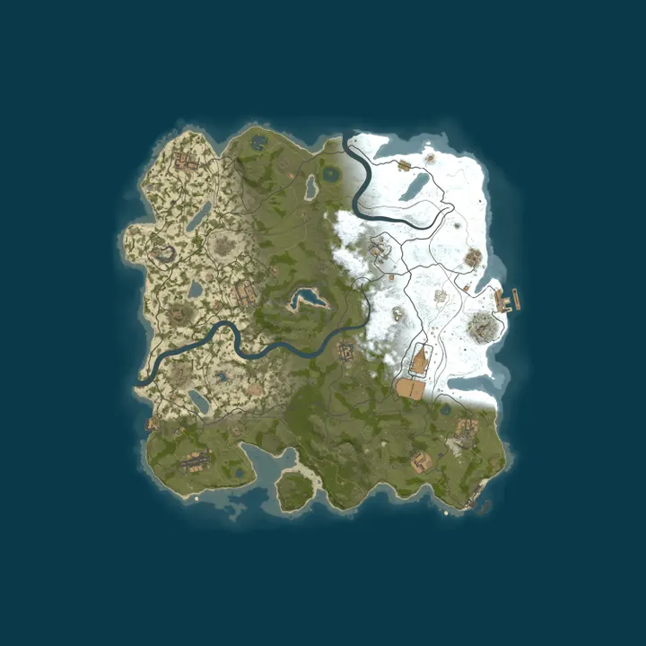 Map of Rusty Rascals | Solo/Duo | Monthly | No BP Wipe