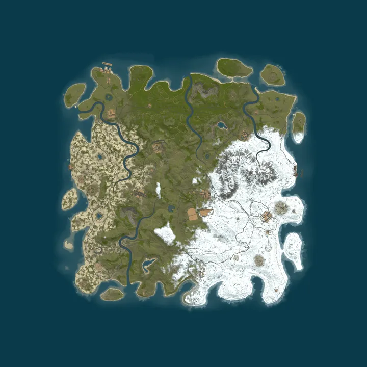 Map of crazi town