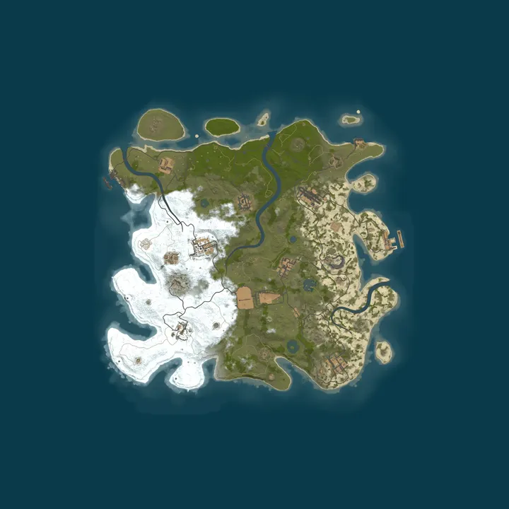 Map of [X4]  RUSTREAL
