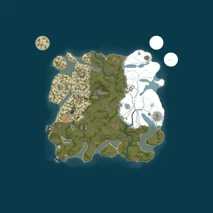 Map of EU|AndysolAM 10x No BPs|PVP|Shop|Loot+|Kits|Raid+|Skinbox|WIPED