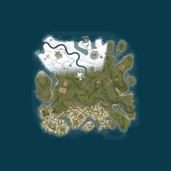Map of AceRust.com 3x Monthly Solo/Duo/Trio | JUST FULL WIPED