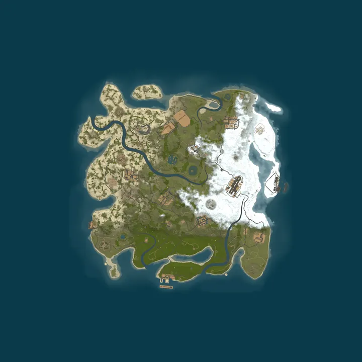 Map of BEAMS.GG | US | Solo/Duo/Trio | Vanilla | Weekly Thursday
