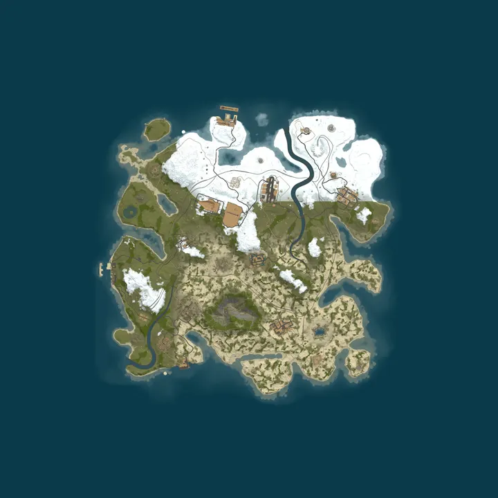 Map of » ProjectGaming.gg | 3X Vanilla | Solo/Duo/Trio | WIPED 10/6